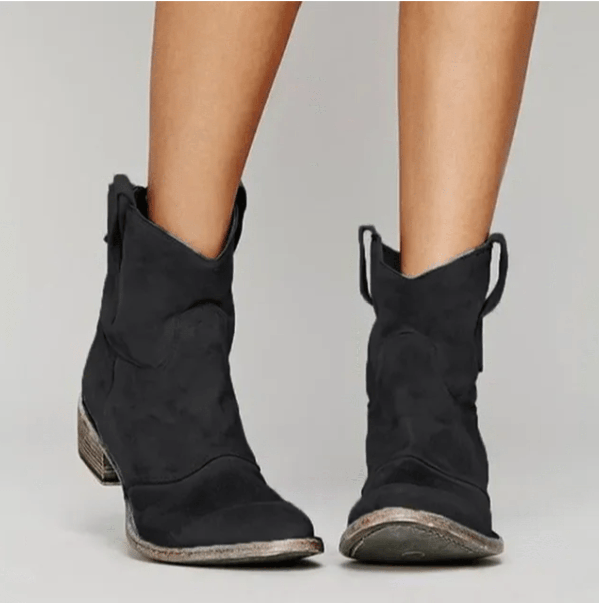 Bronwyn women's western pull-on ankle boots