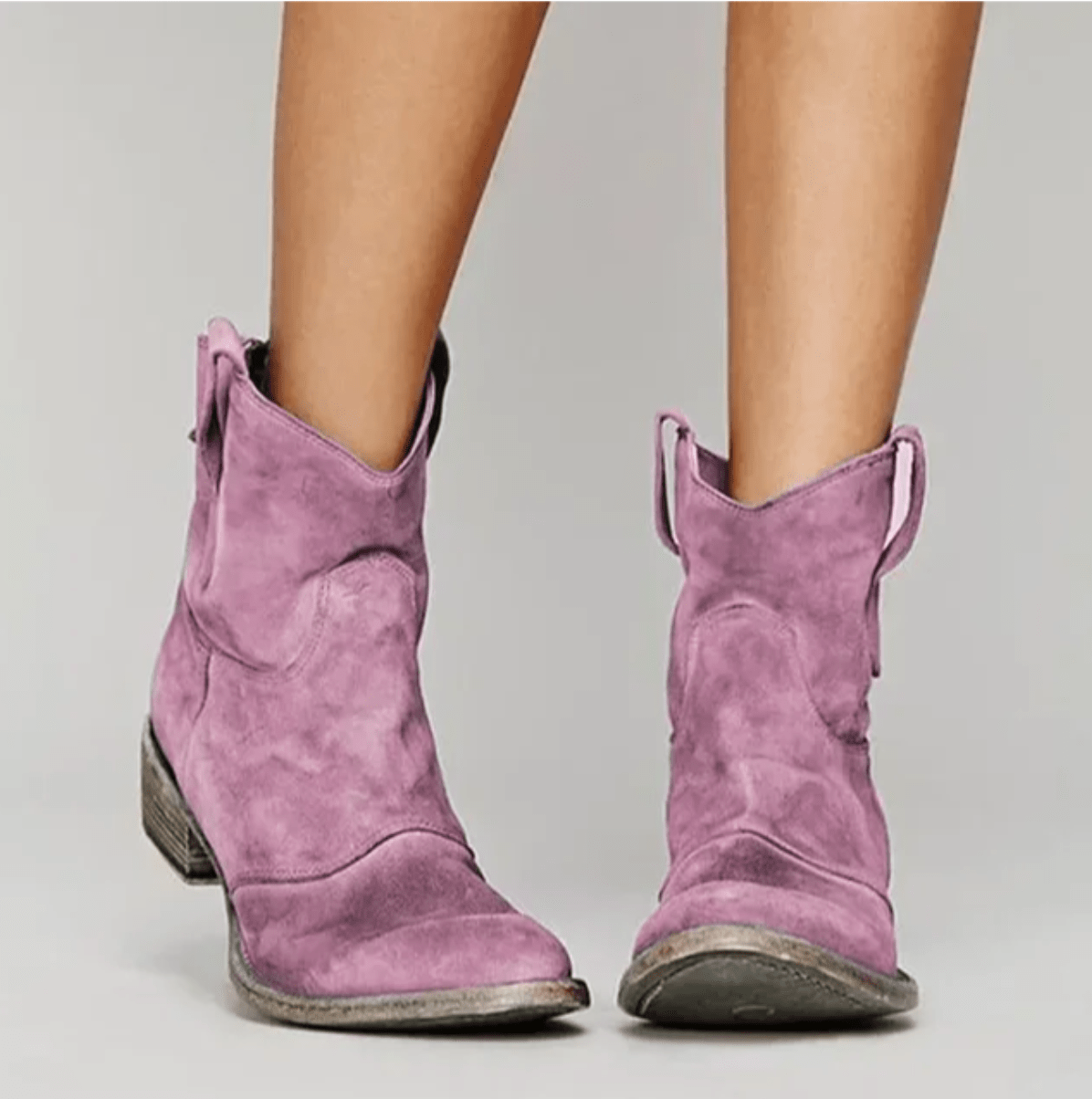 Bronwyn women's western pull-on ankle boots