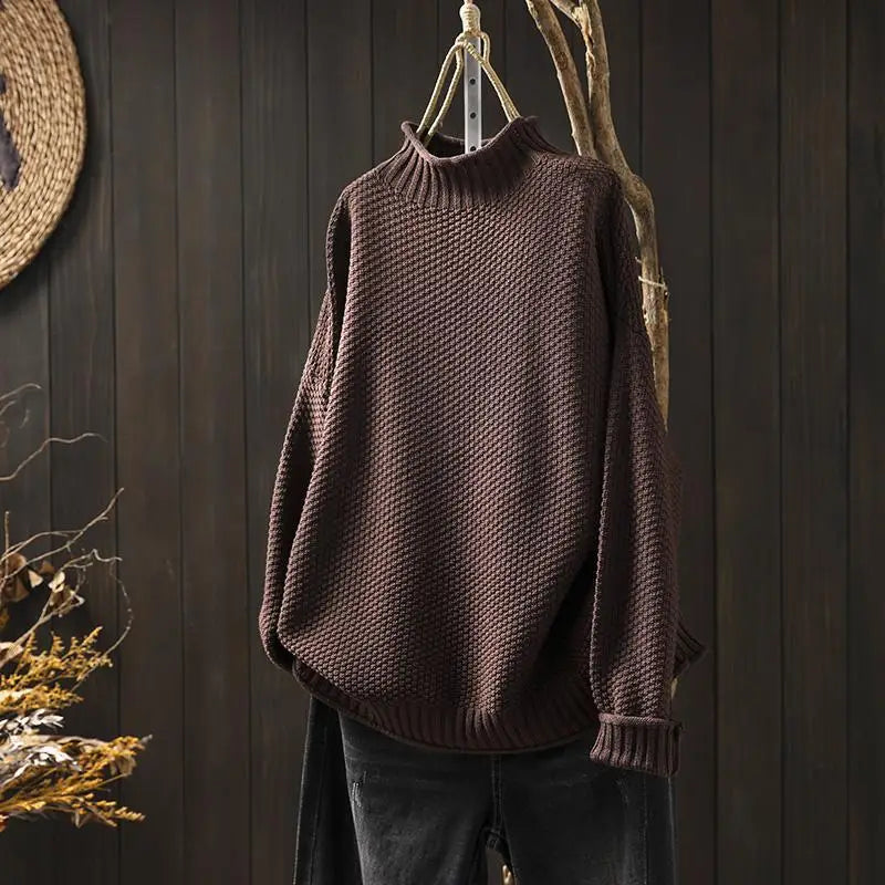 Georgina relaxed textured jumper