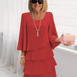 Ursula elegant ruffle dress