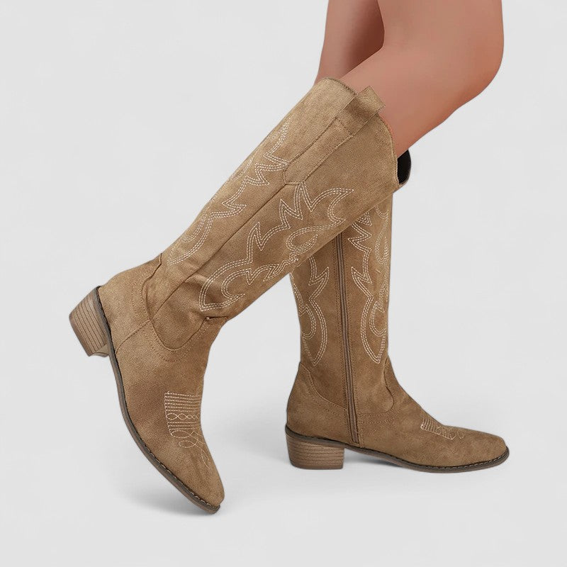 Deirdre women's western knee-high boots