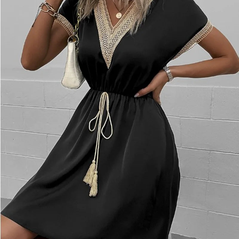 Sabrina - Elegant Bohemian Dress