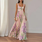 Isla floral a-line maxi dress