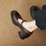 Sheila women's block-heel mary jane shoes