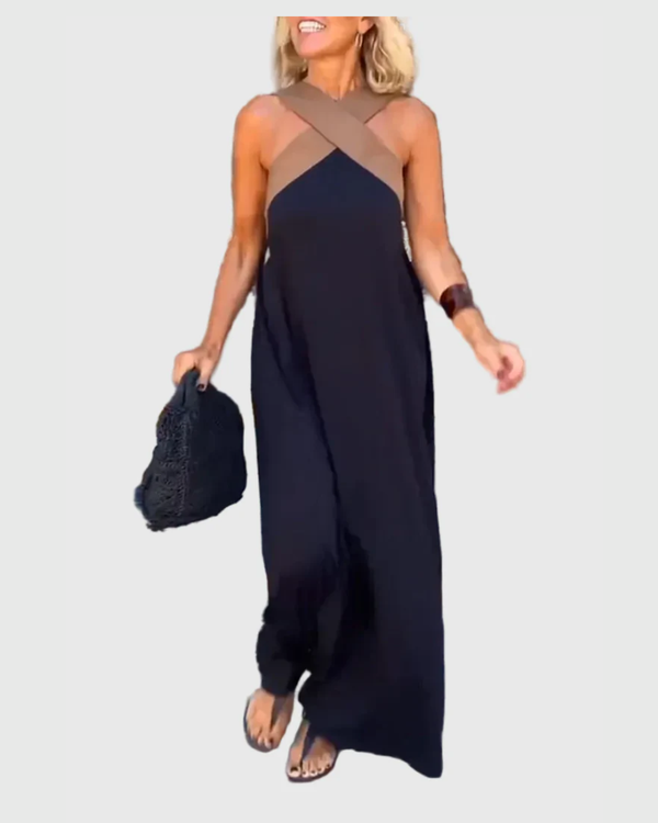 Elena | Elegant Fluid Maxi Dress
