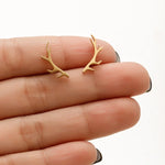 Antler Stud Earrings