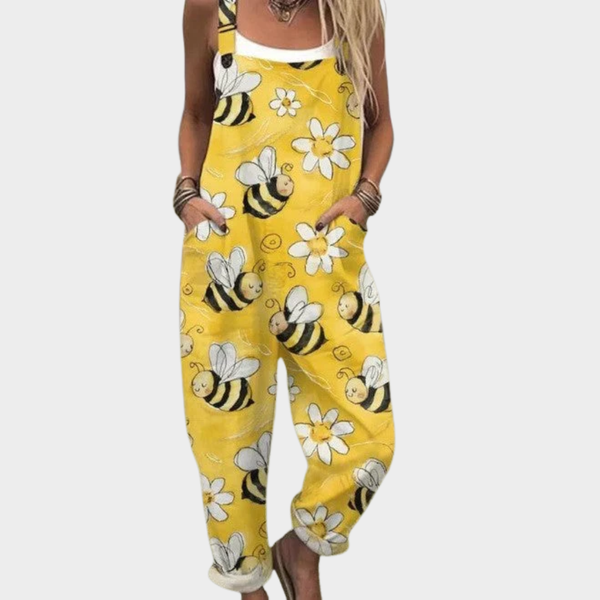 Comfortable Printed Jumpsuit