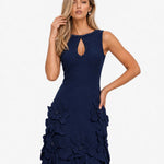 Kendall sleeveless cut-out mini dress