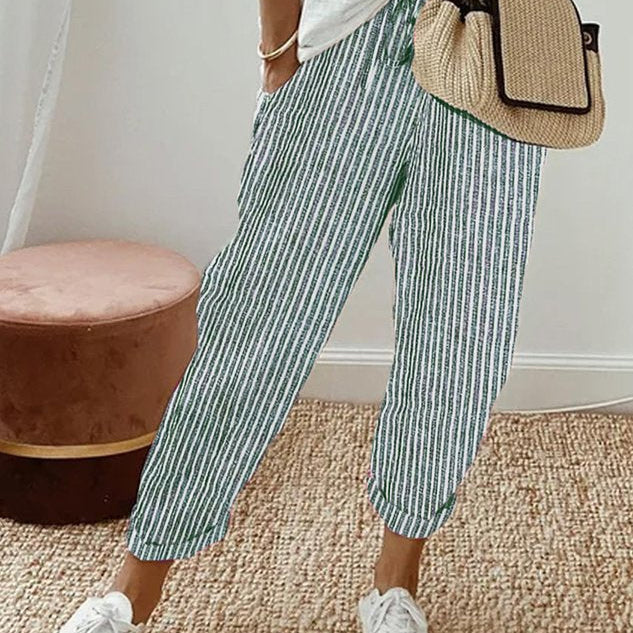 Elegant Comfort Fluid Trousers
