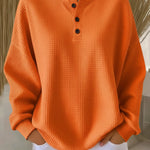 Joanna soft raised-texture pullover