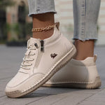 Beatrice supportive zip-up sneakers