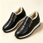 Arabella warm double-zip slip-on sneakers