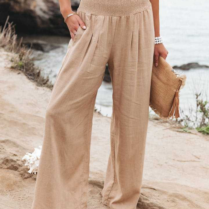 Aileen - Wide Beach Trousers