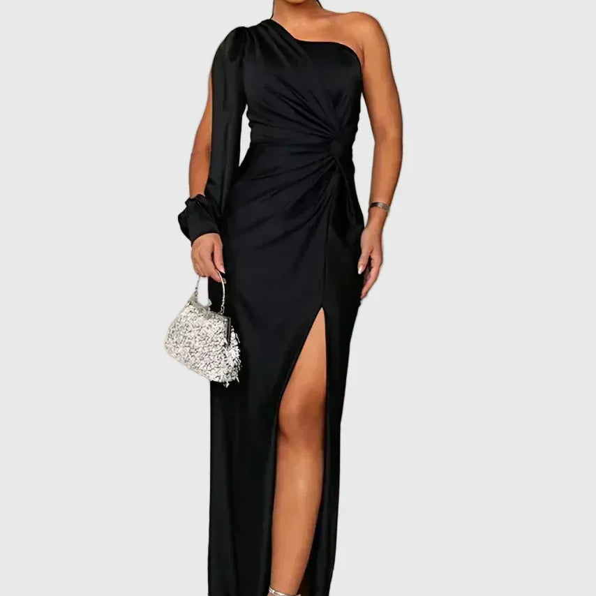 Melyssa | Elegant and Flowing Maxi Evening Dress
