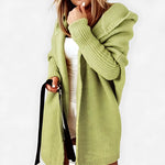 Oversized Chunky Knit Open Front Cardigan for women, view 6