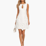 Kendall sleeveless cut-out mini dress