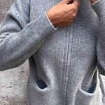 Georgia casual zip-up cardigan