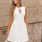 Kendall sleeveless cut-out mini dress