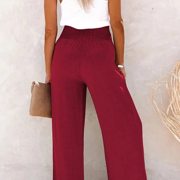 Riana - Relaxed High-Waisted Trousers