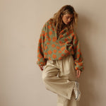 Floral Fleece Jumper for women, view 7
