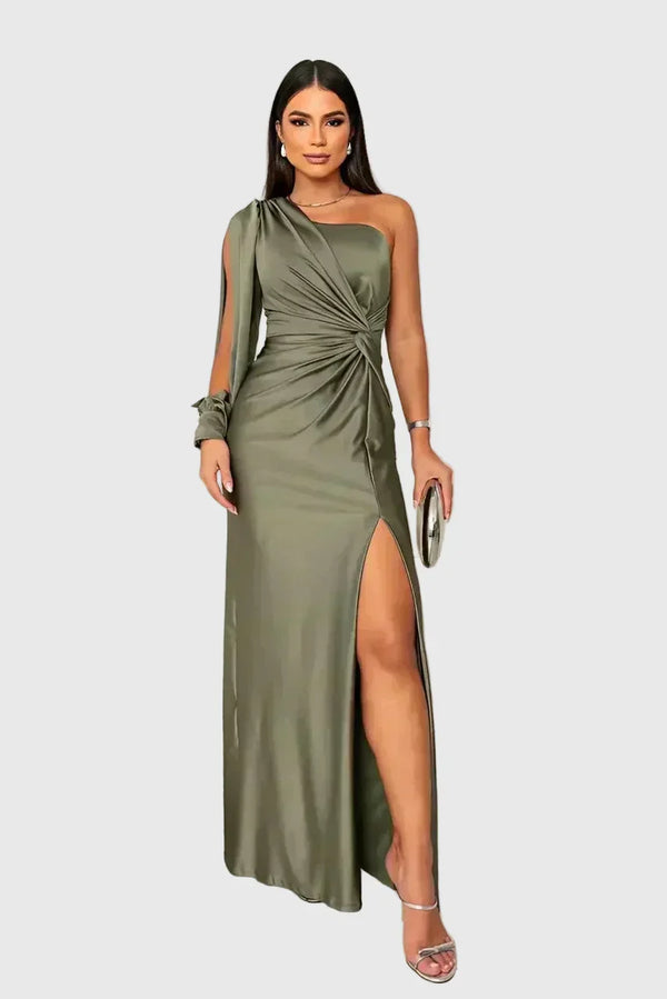 Melyssa | Elegant and Flowing Maxi Evening Dress