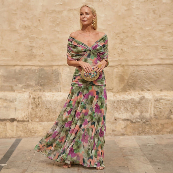 Kelsey | Elegant Coloured Dress