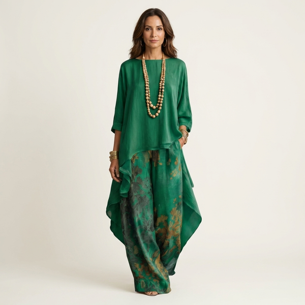 Willow asymmetric two-piece set