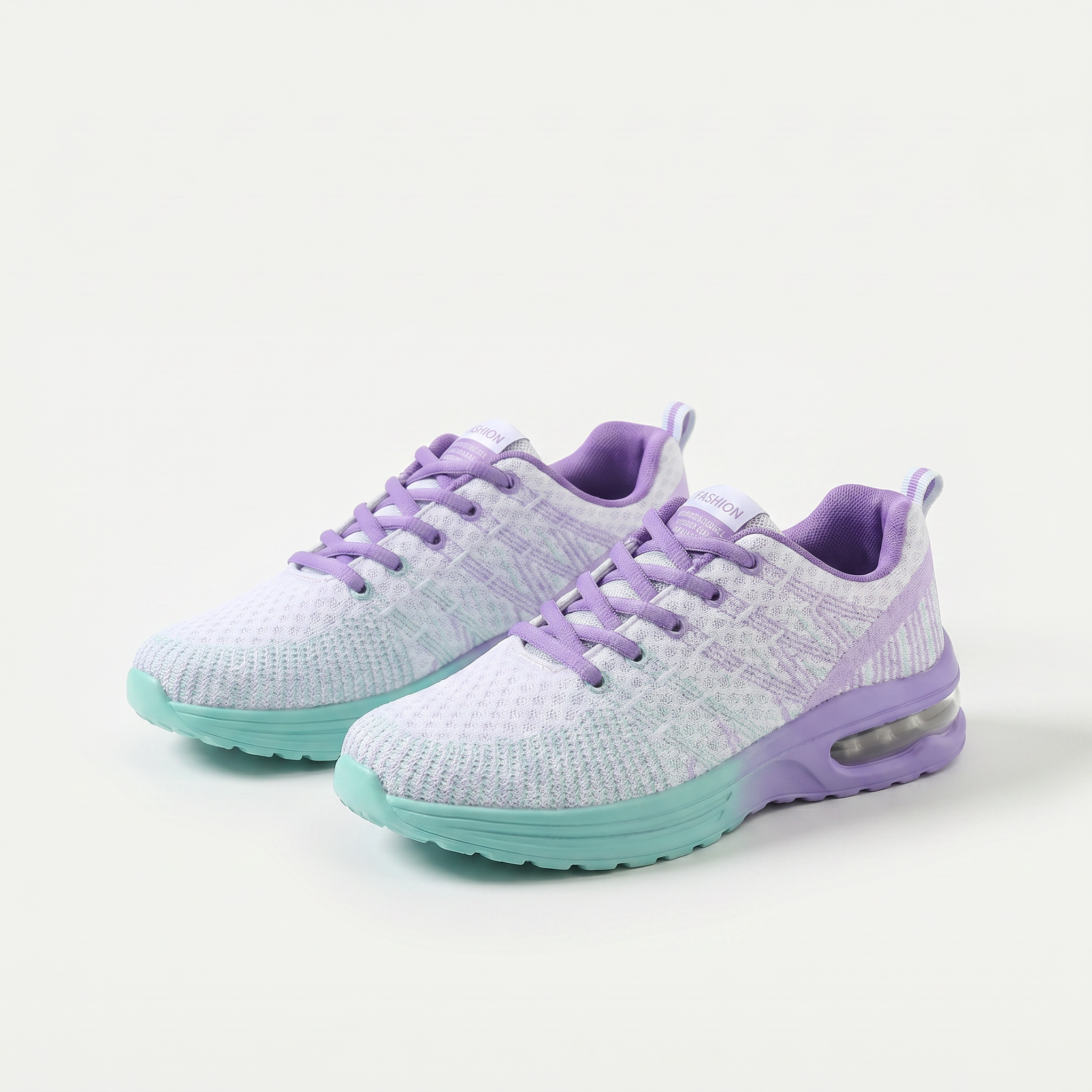 Phoebe violet & turquoise comfort shoes