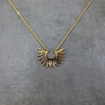 Vintage Imperial Gold Necklace