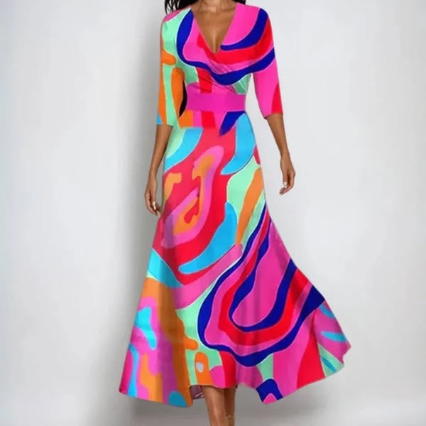 Emily | Elegant Floral Dress