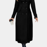 Margaret tailored double-breasted long coat