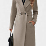 Victoria timeless belted overcoat