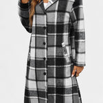 Sophie hooded check jacket