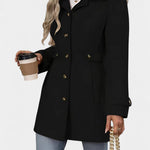 Rebecca tailored belted coat