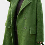 Georgina oversized double-breasted long coat