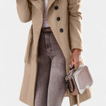 Alice belted longline coat