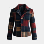 Clara timeless checked cropped jacket