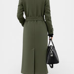 Harriet tailored double-breasted long coat