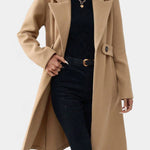 Victoria timeless belted overcoat