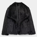 Mabel plush oversized statement coat