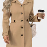 Rebecca tailored belted coat