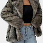 Helena plush statement coat