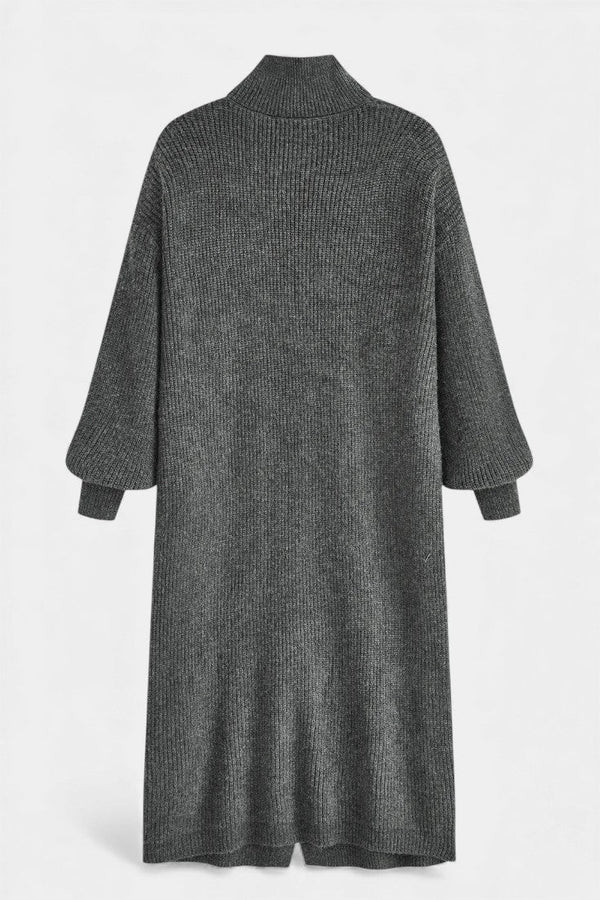 Rosalie longline roll neck coat