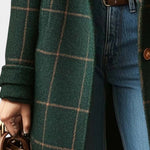 Beatrice tailored checked coat