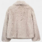 Mabel plush oversized statement coat