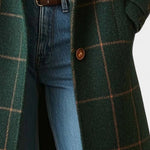 Beatrice tailored checked coat