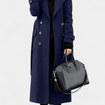 Harriet tailored double-breasted long coat