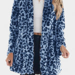 Juliet plush longline hooded coat