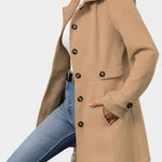 Rebecca tailored belted coat