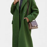 Georgina oversized double-breasted long coat